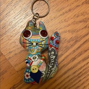 Cat keychain